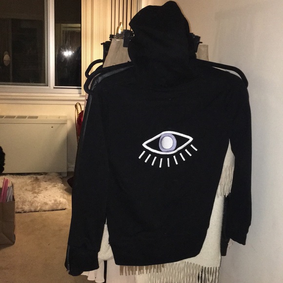 Madewell Sweaters - Evil eye hoodie